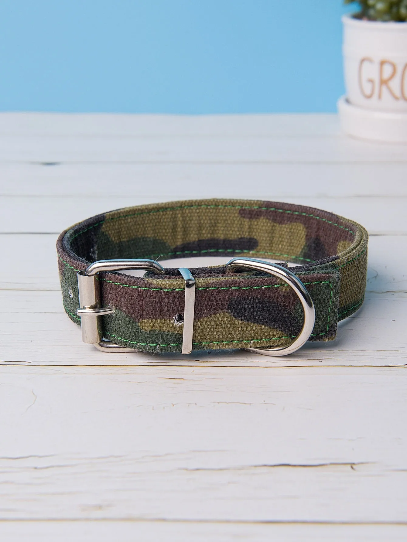 1pc Camo Pet Collar
