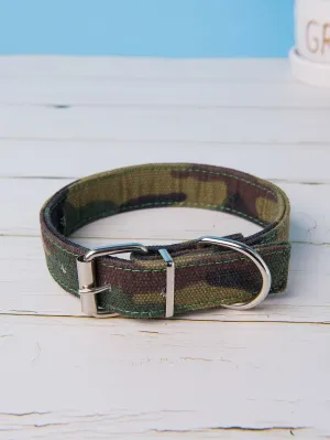 1pc Camo Pet Collar