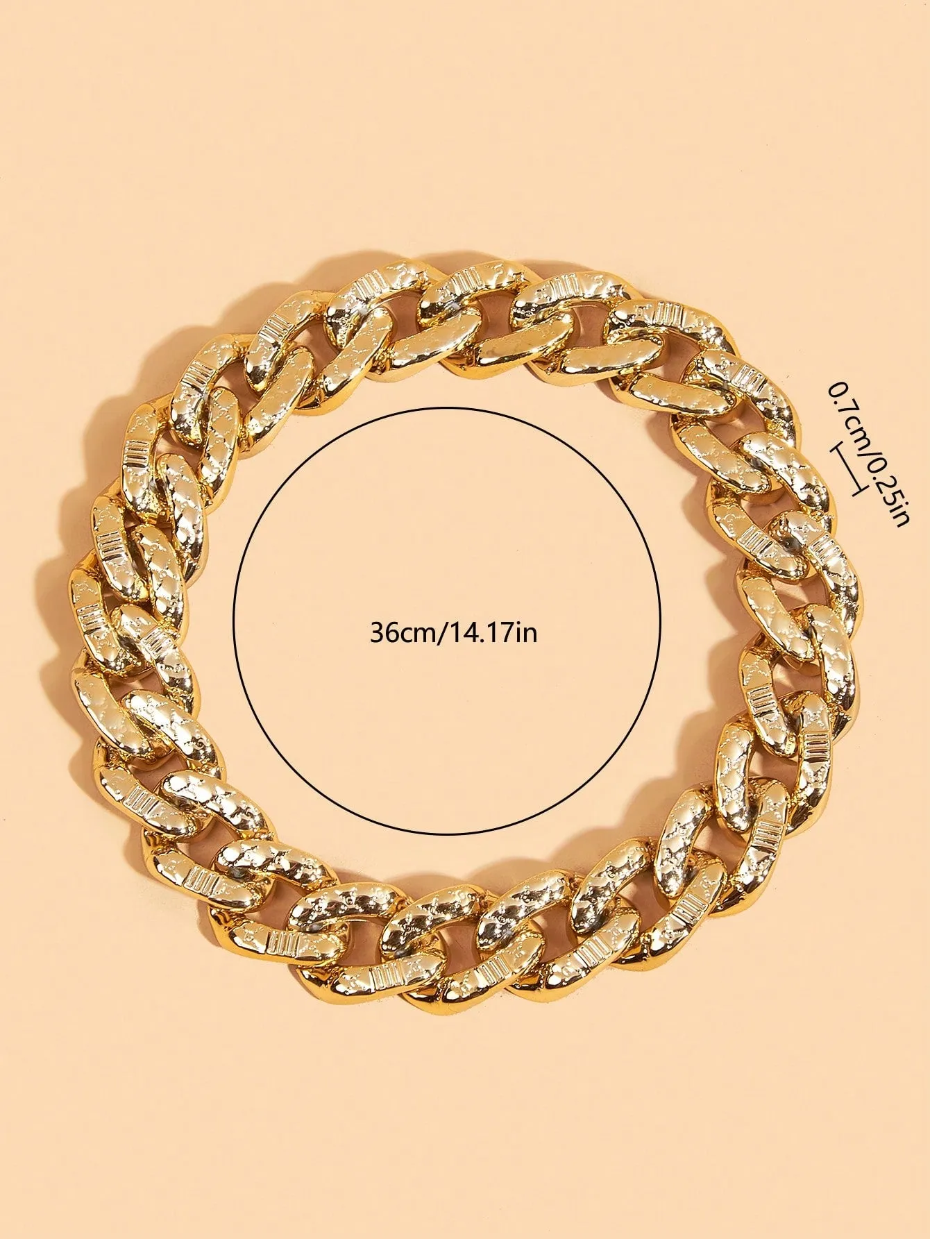 1pc Chain Design Pet Necklace For Dog And Cat For Decoration