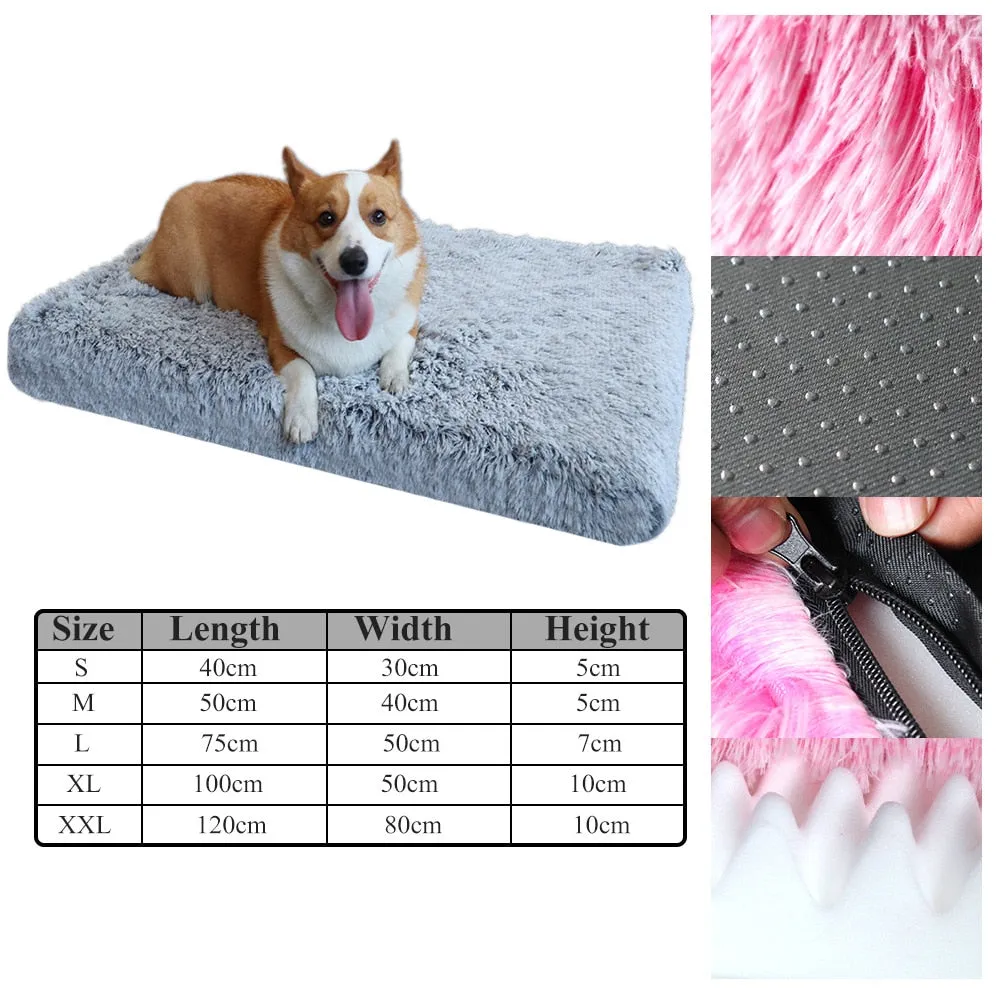 Bed Pet Mat Removable Washable Cover Dog Mat