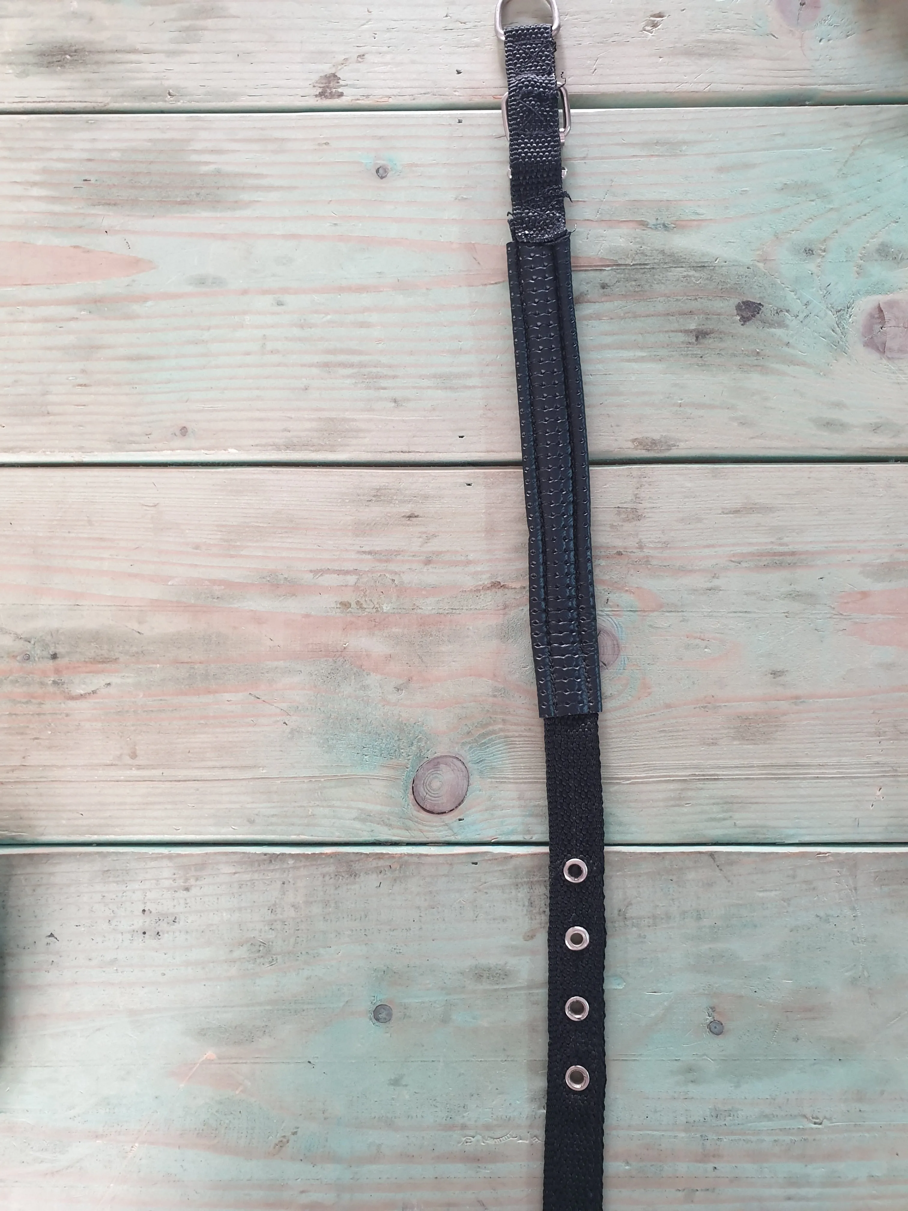 Black Leather Collar