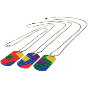 Block Mania Dog Tags
