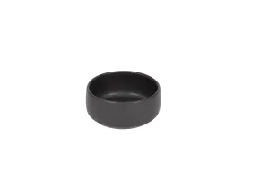 Ceramic Handmade Dog Bowl - Black 800ml
