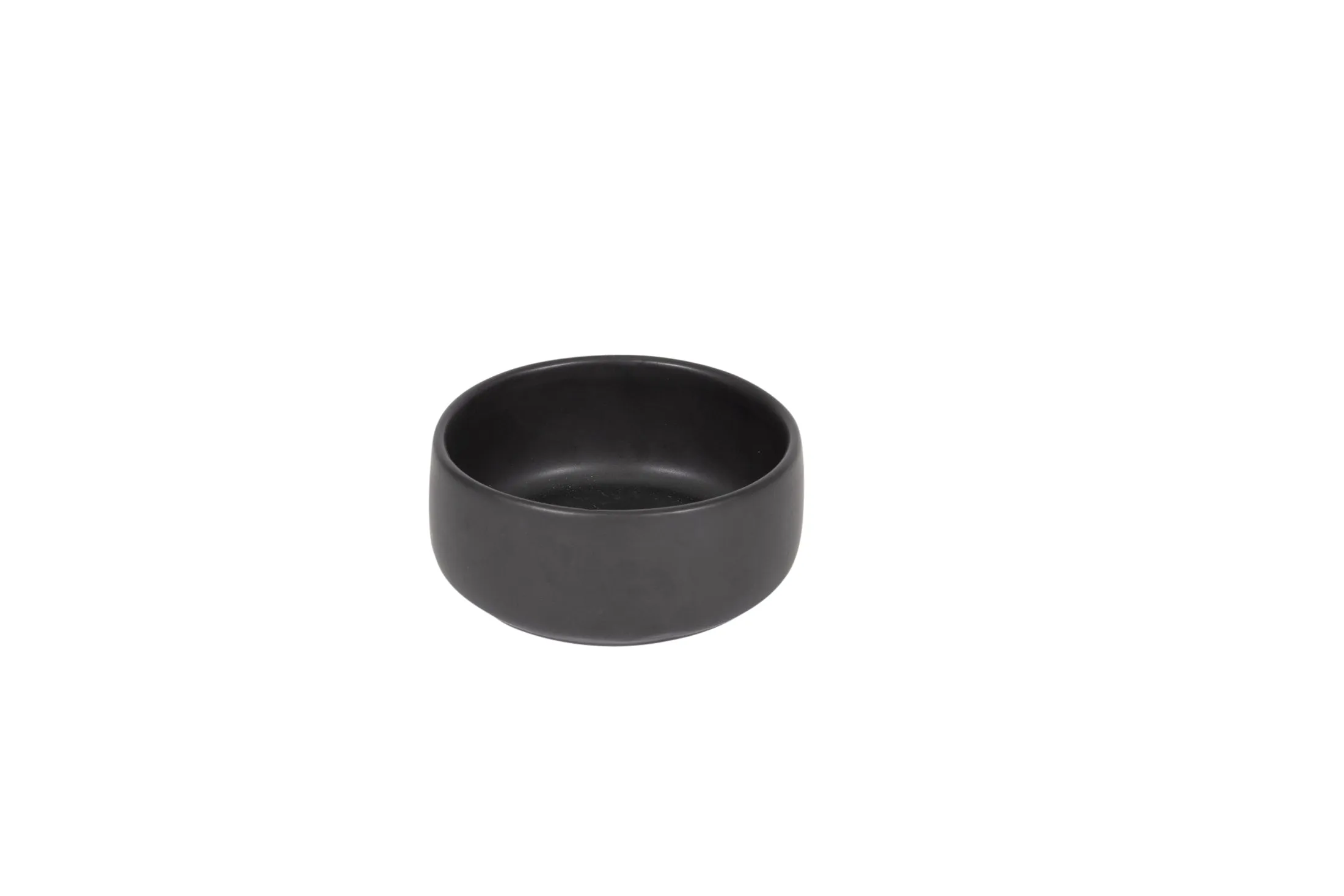 Ceramic Handmade Dog Bowl - Black 800ml