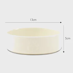 Ceramic Icon Dog Food Bowl