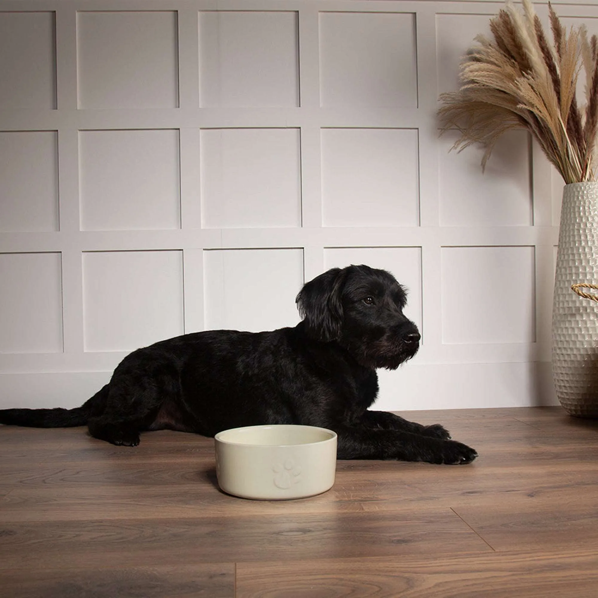 Ceramic Icon Dog Food Bowl