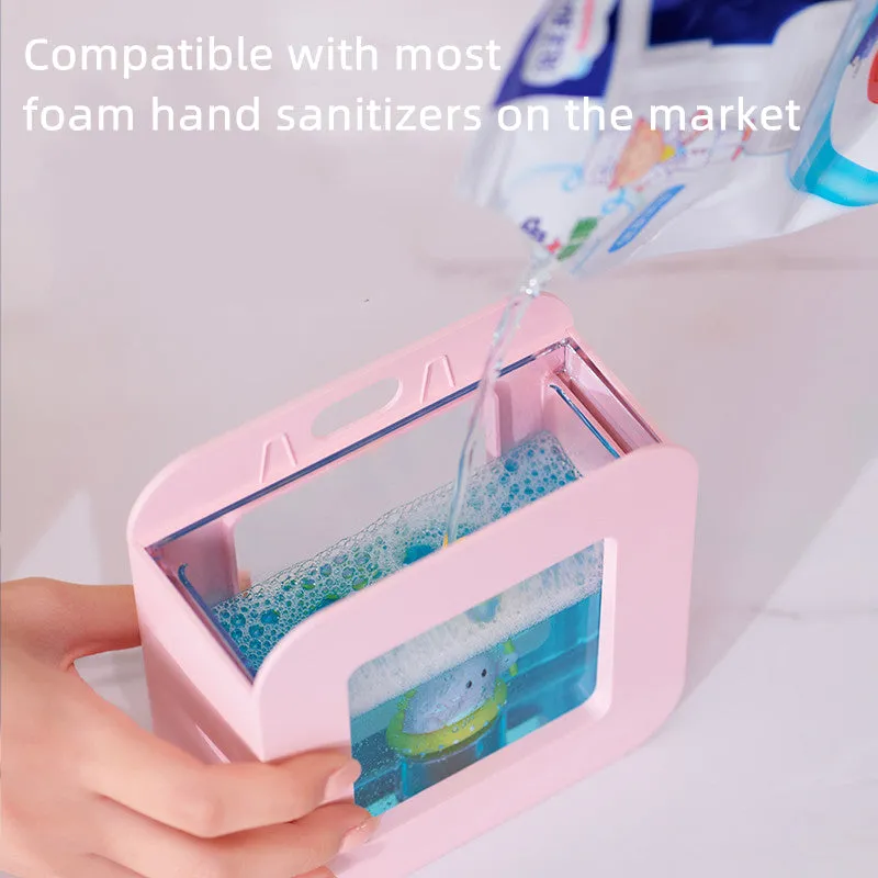 Cute Pet Transparent Automatic Soap Dispenser