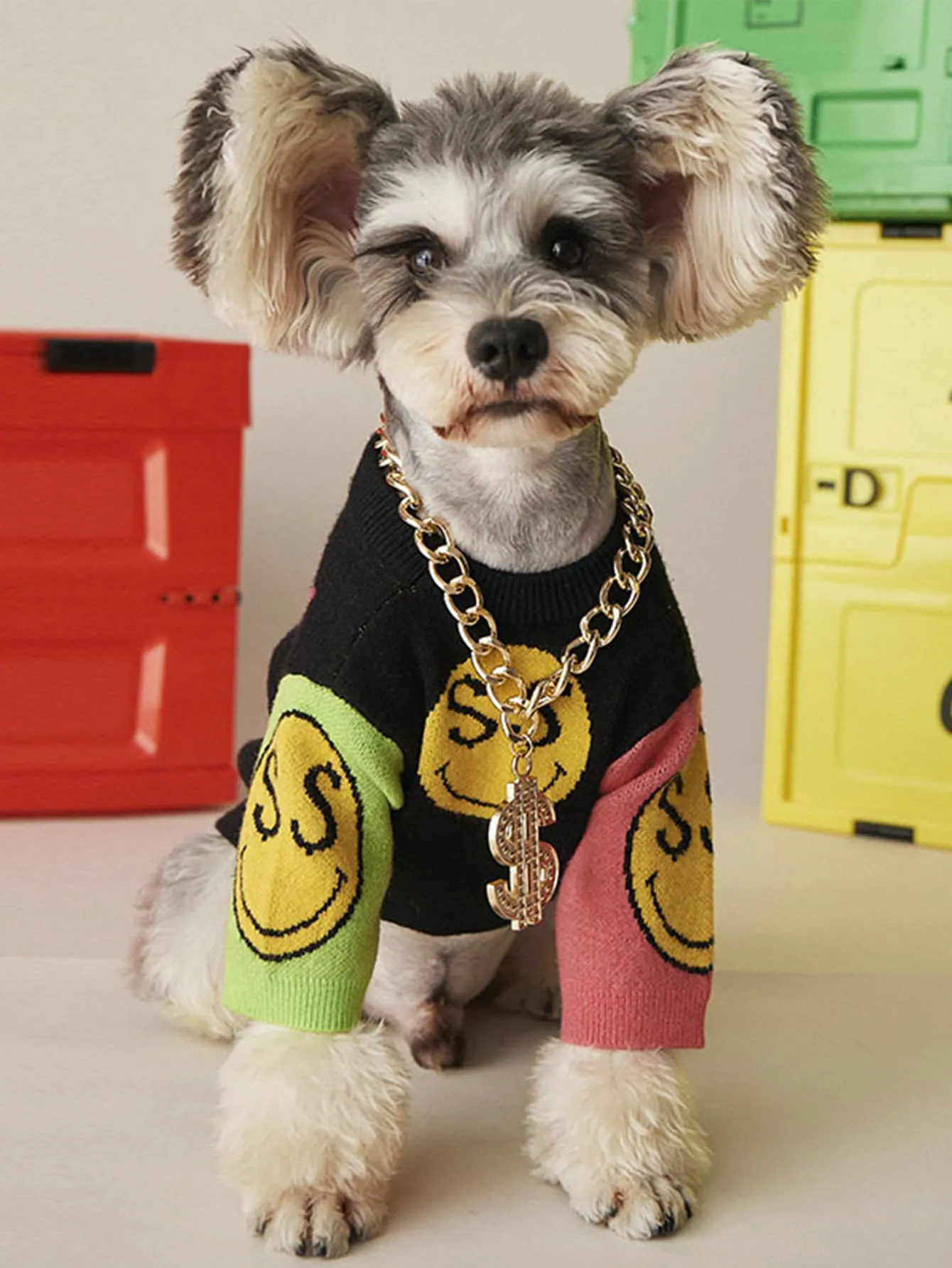 Dog Pendant Chain Necklace