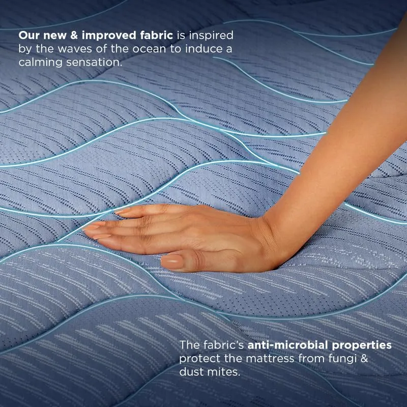duroflex Back Magic - Doctor Recommended |5 Zone Dual Density Orthopedic Support Layer |6 Inch King Size | High Density Coir Mattress for Firm Back Support, (78X72X6 Inch, Blue)