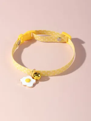 Egg Decor Pet Necklace