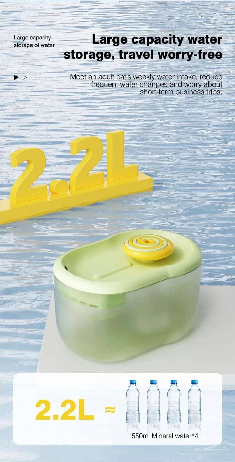 Electric Lollipop Cat Water Dispenser