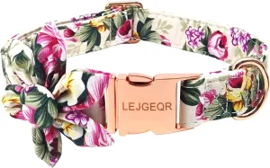 Floral Girl Dog Collar