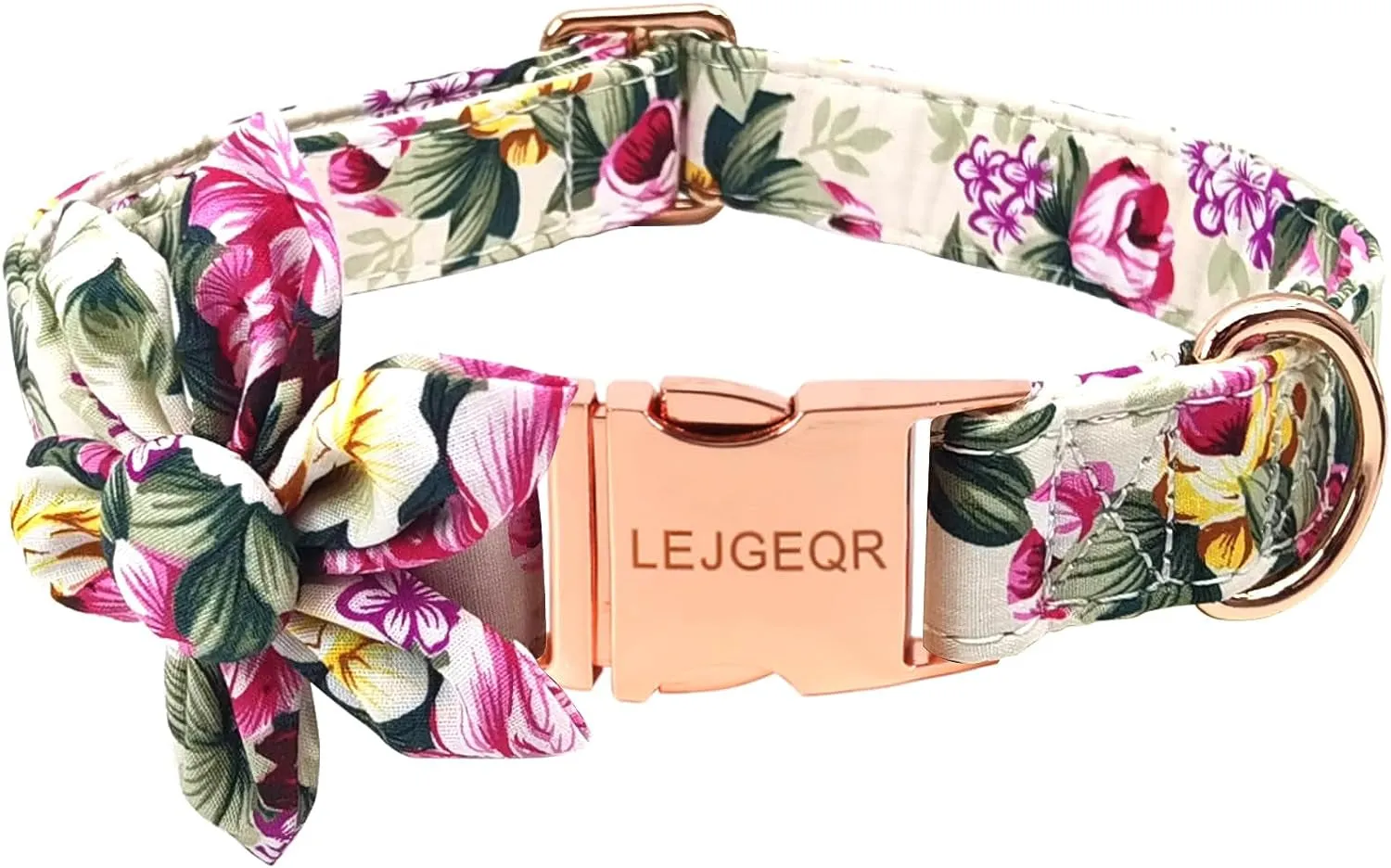 Floral Girl Dog Collar