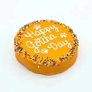 Furry Belly Bake Shop Rainbow Sprinkle Oat Dog Cake