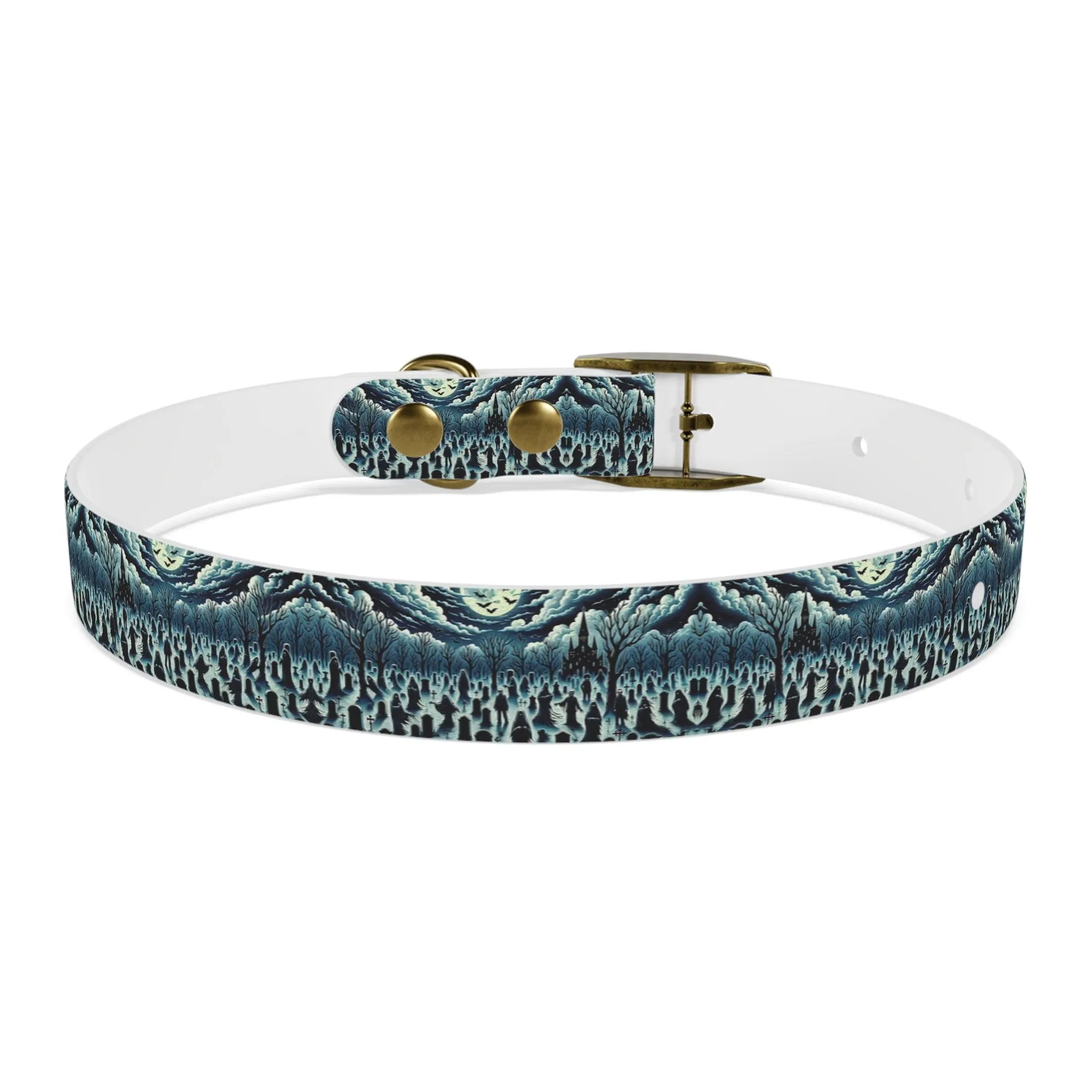 Graveyard Glow Dog Collar