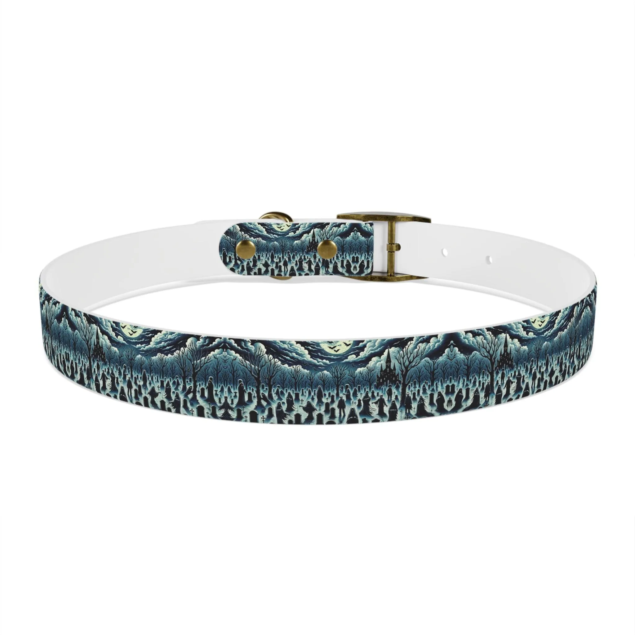 Graveyard Glow Dog Collar