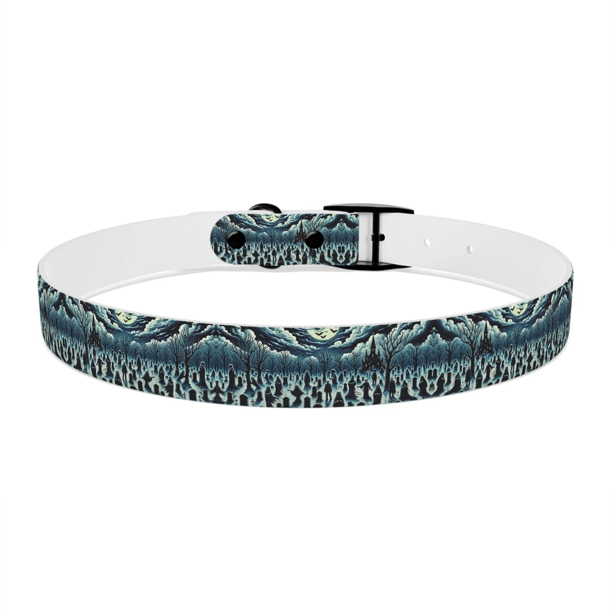 Graveyard Glow Dog Collar