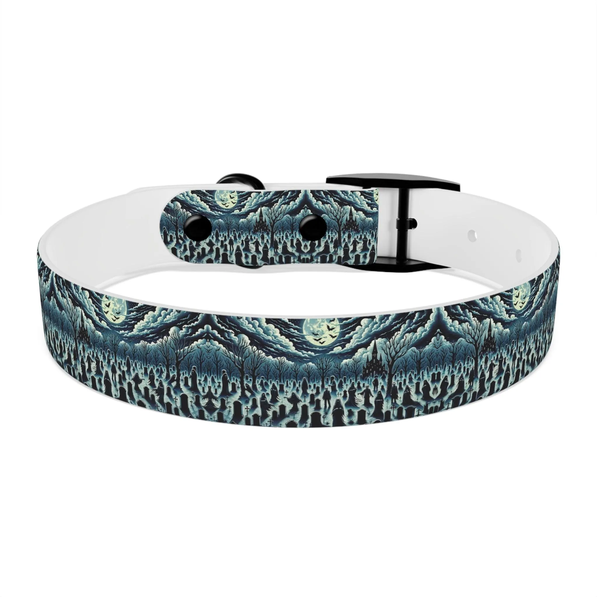Graveyard Glow Dog Collar