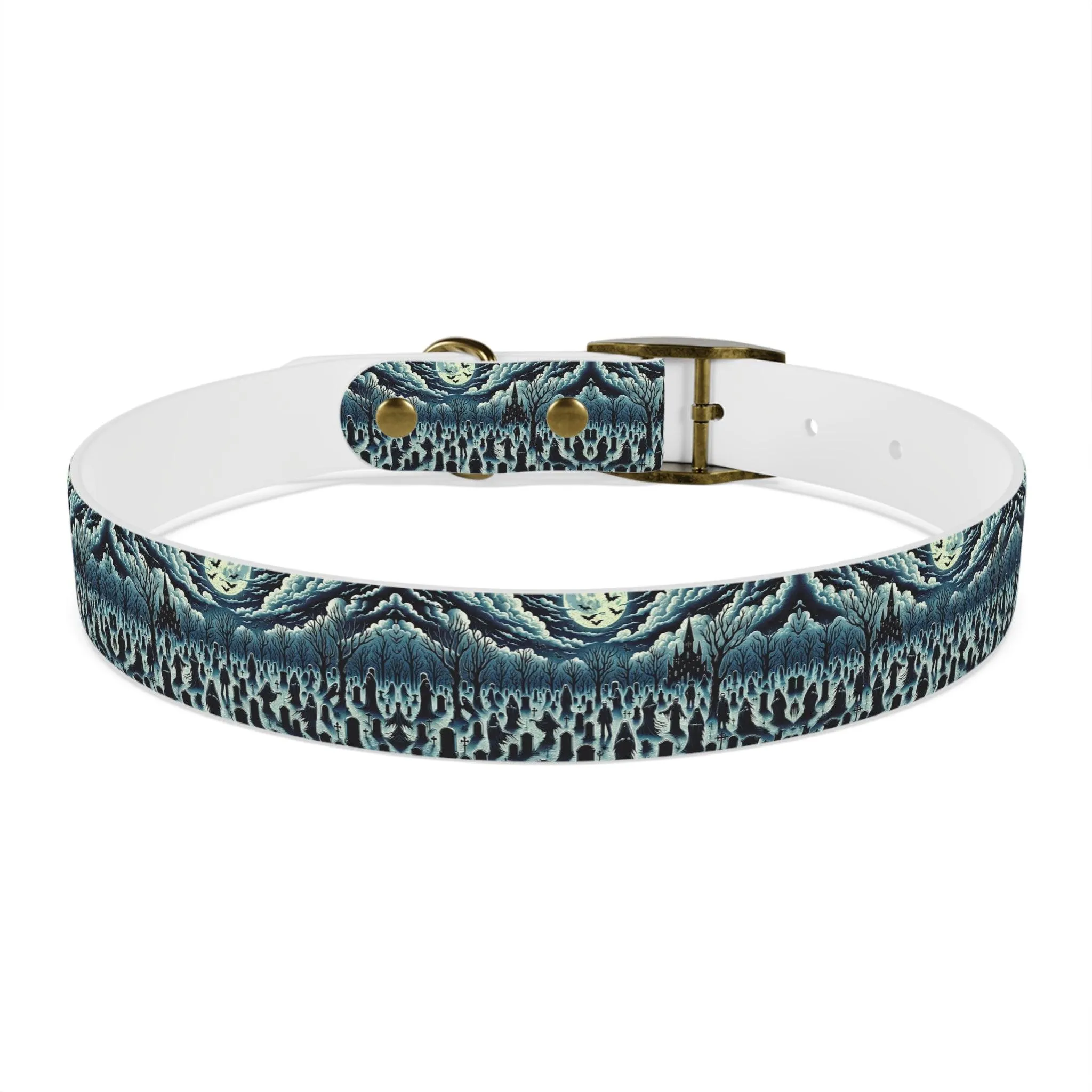 Graveyard Glow Dog Collar