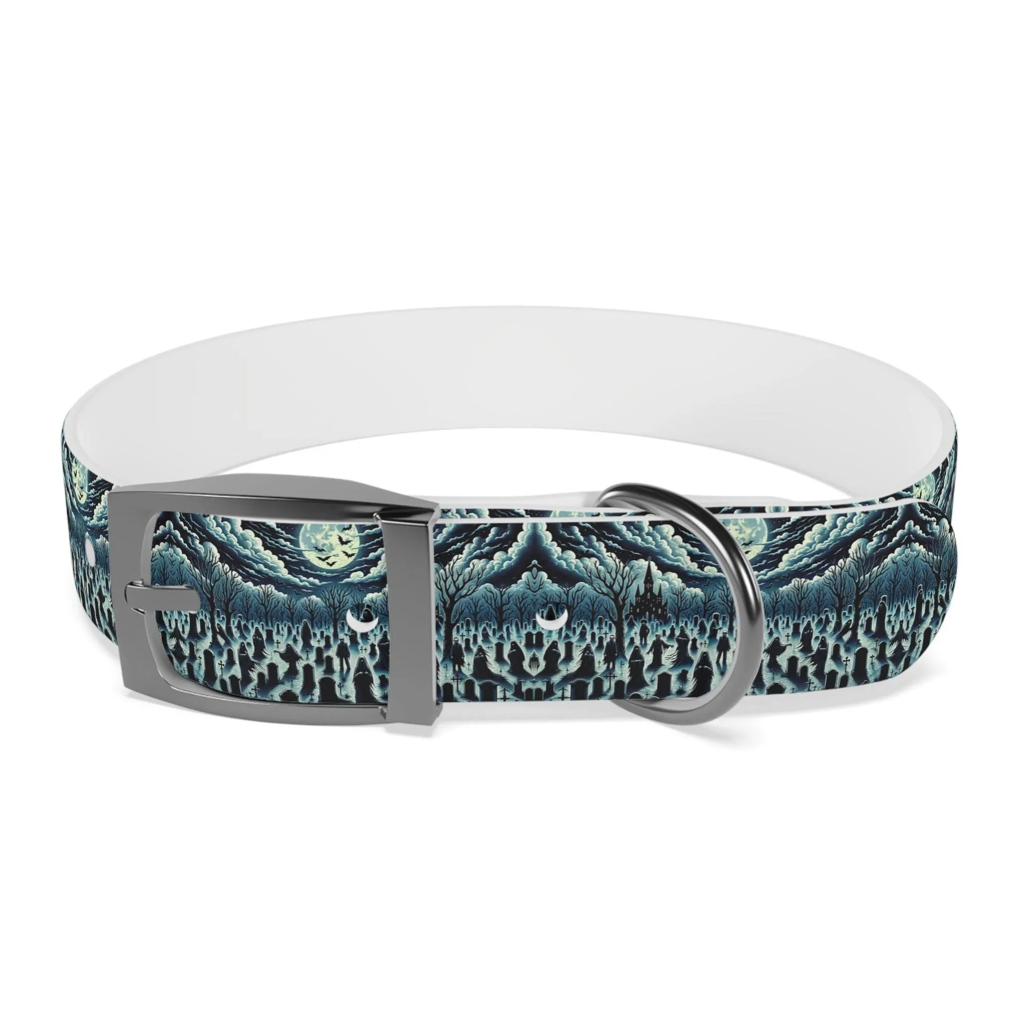 Graveyard Glow Dog Collar