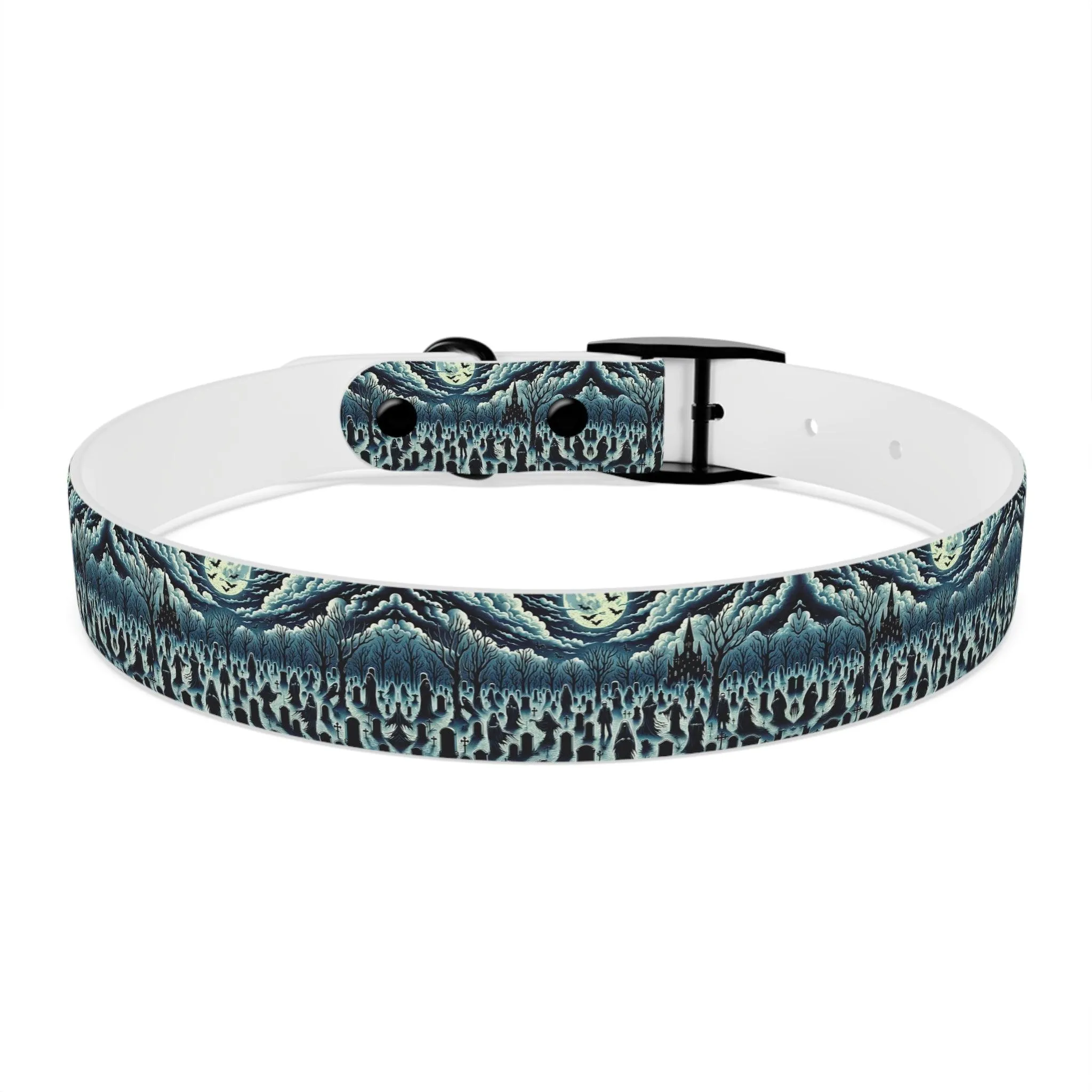 Graveyard Glow Dog Collar