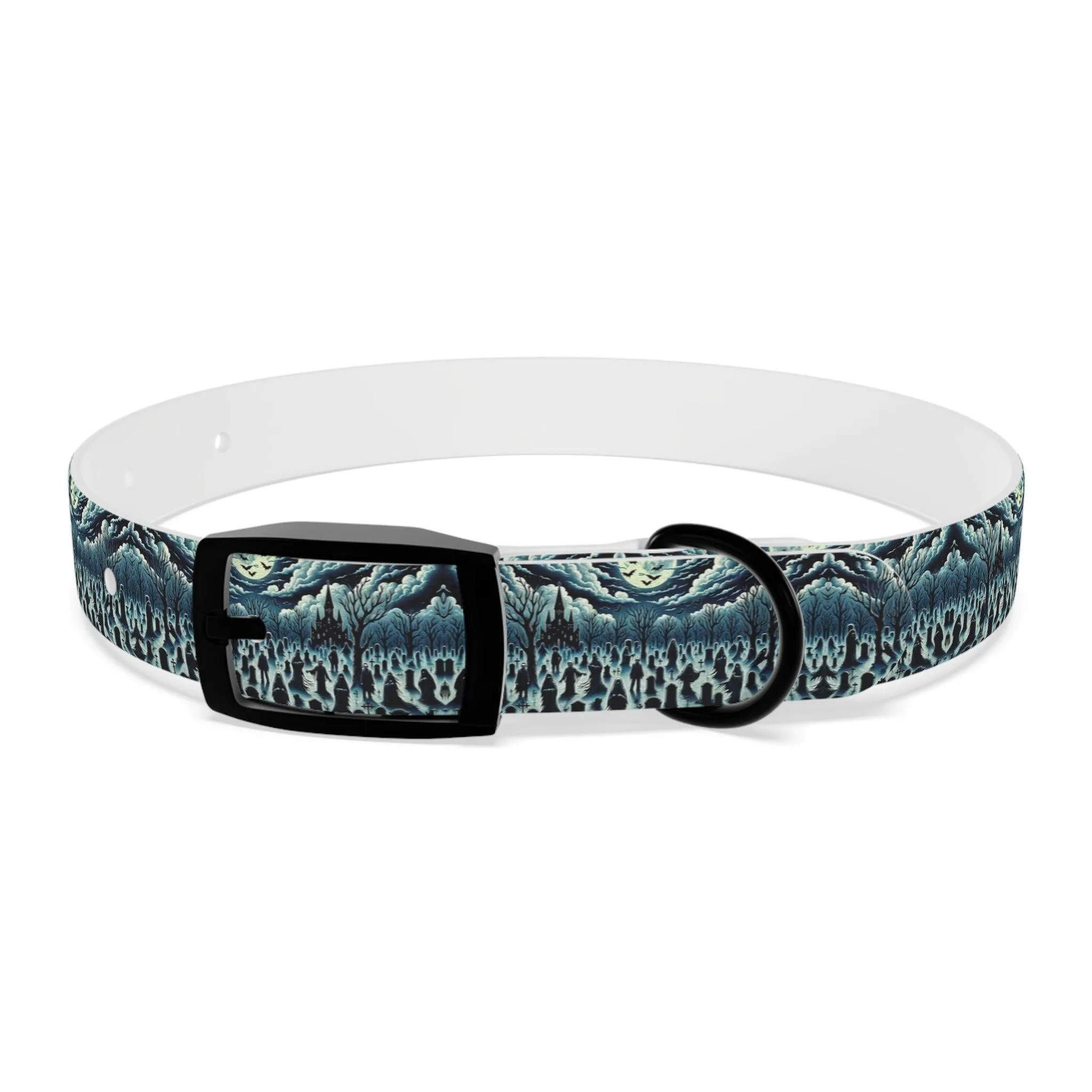 Graveyard Glow Dog Collar