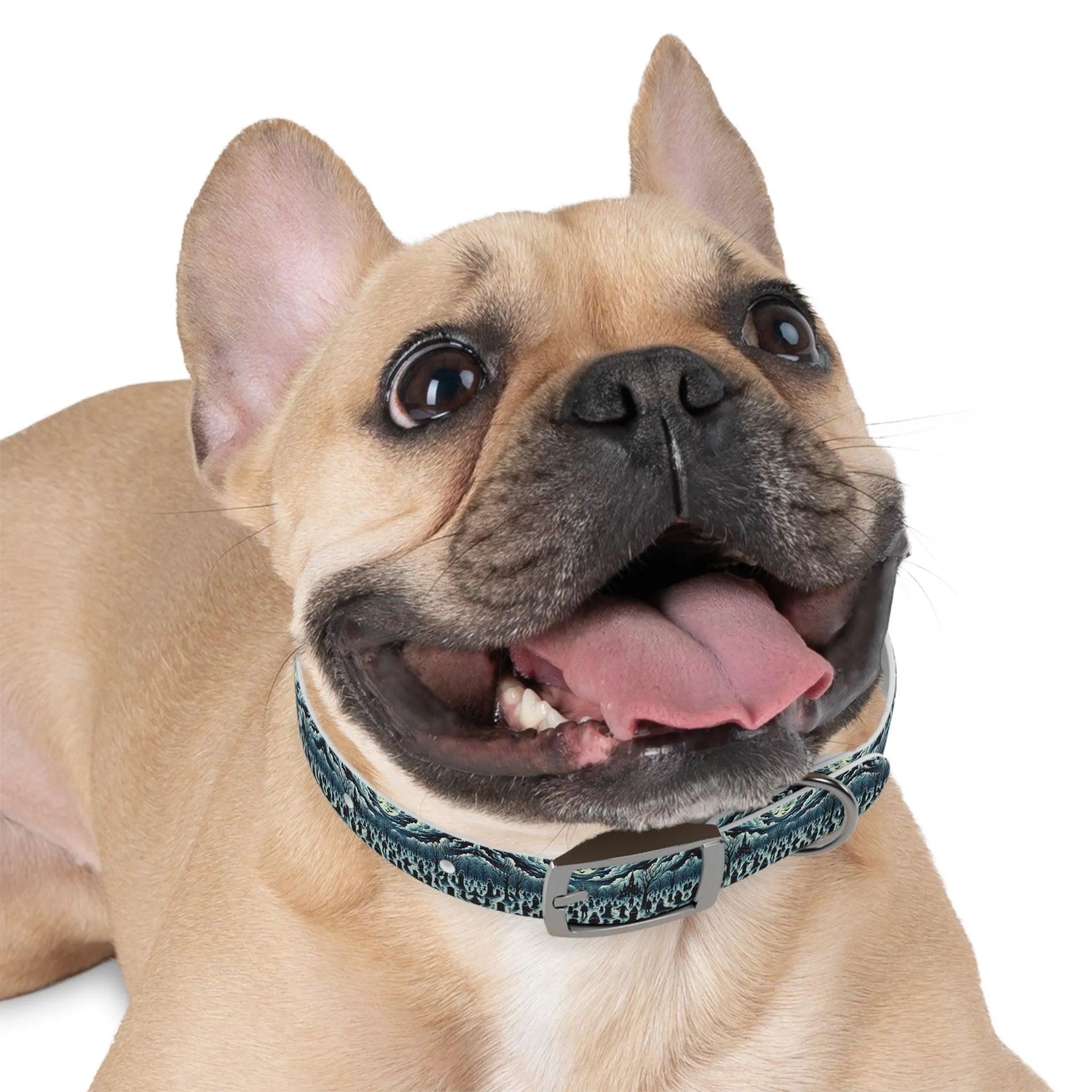 Graveyard Glow Dog Collar