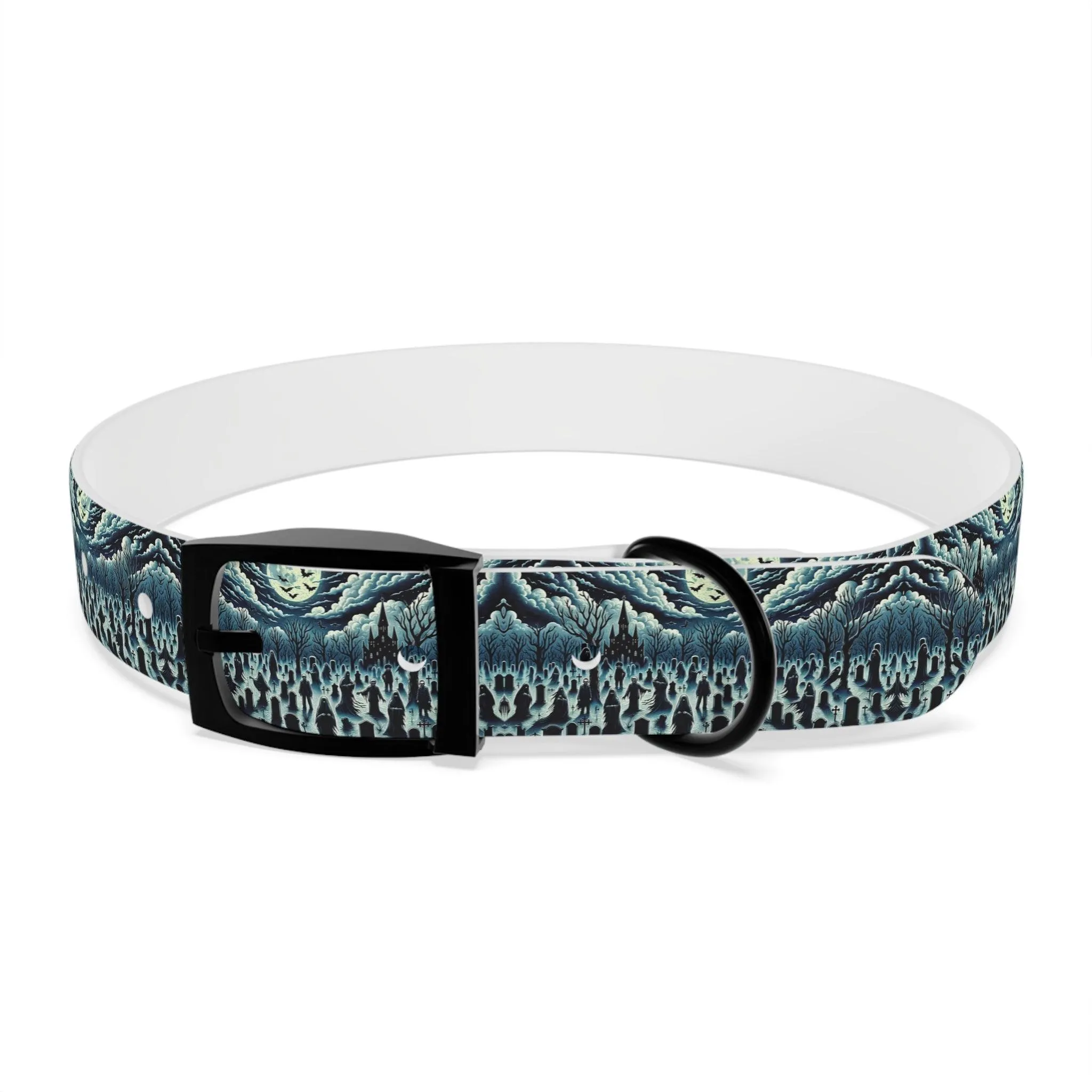 Graveyard Glow Dog Collar