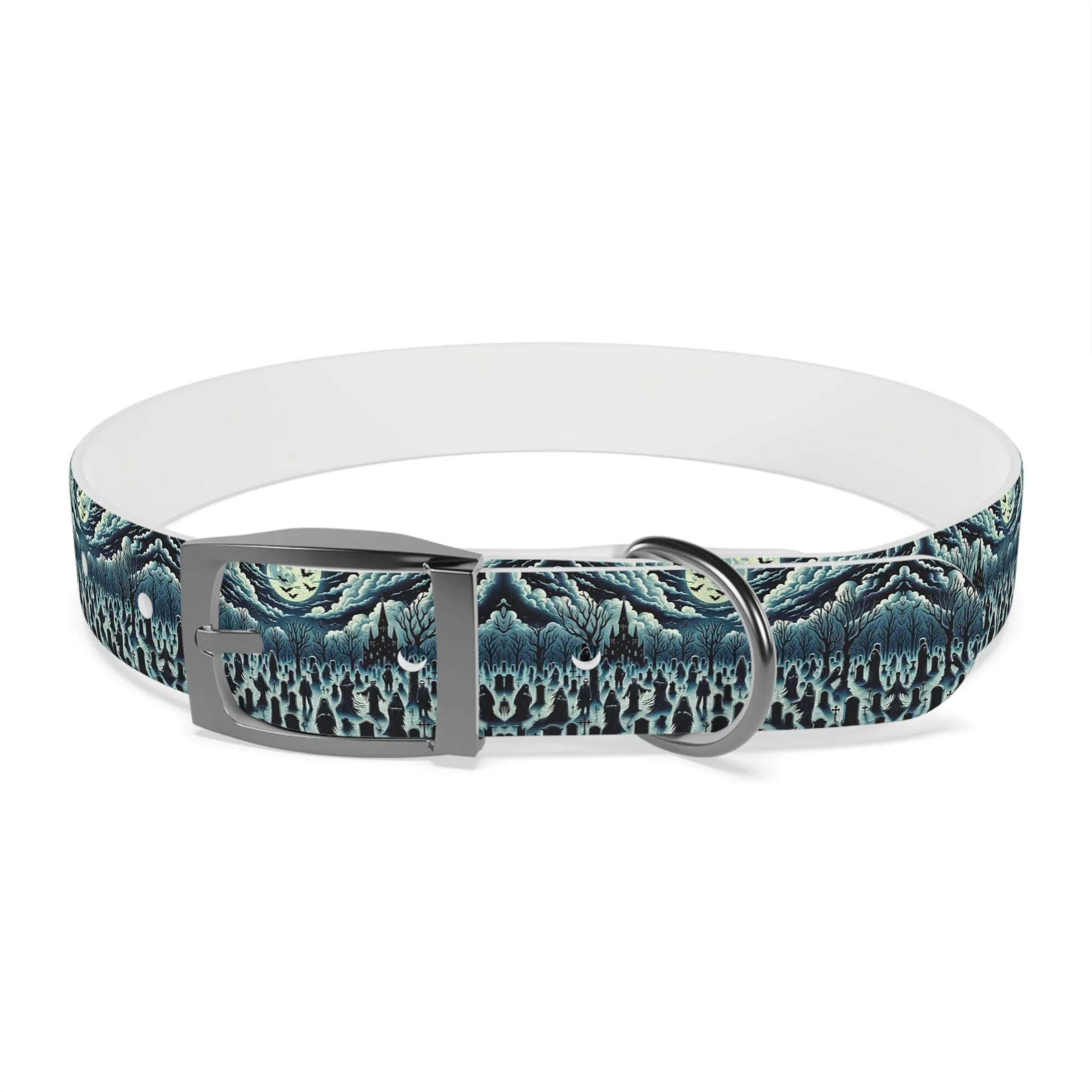 Graveyard Glow Dog Collar