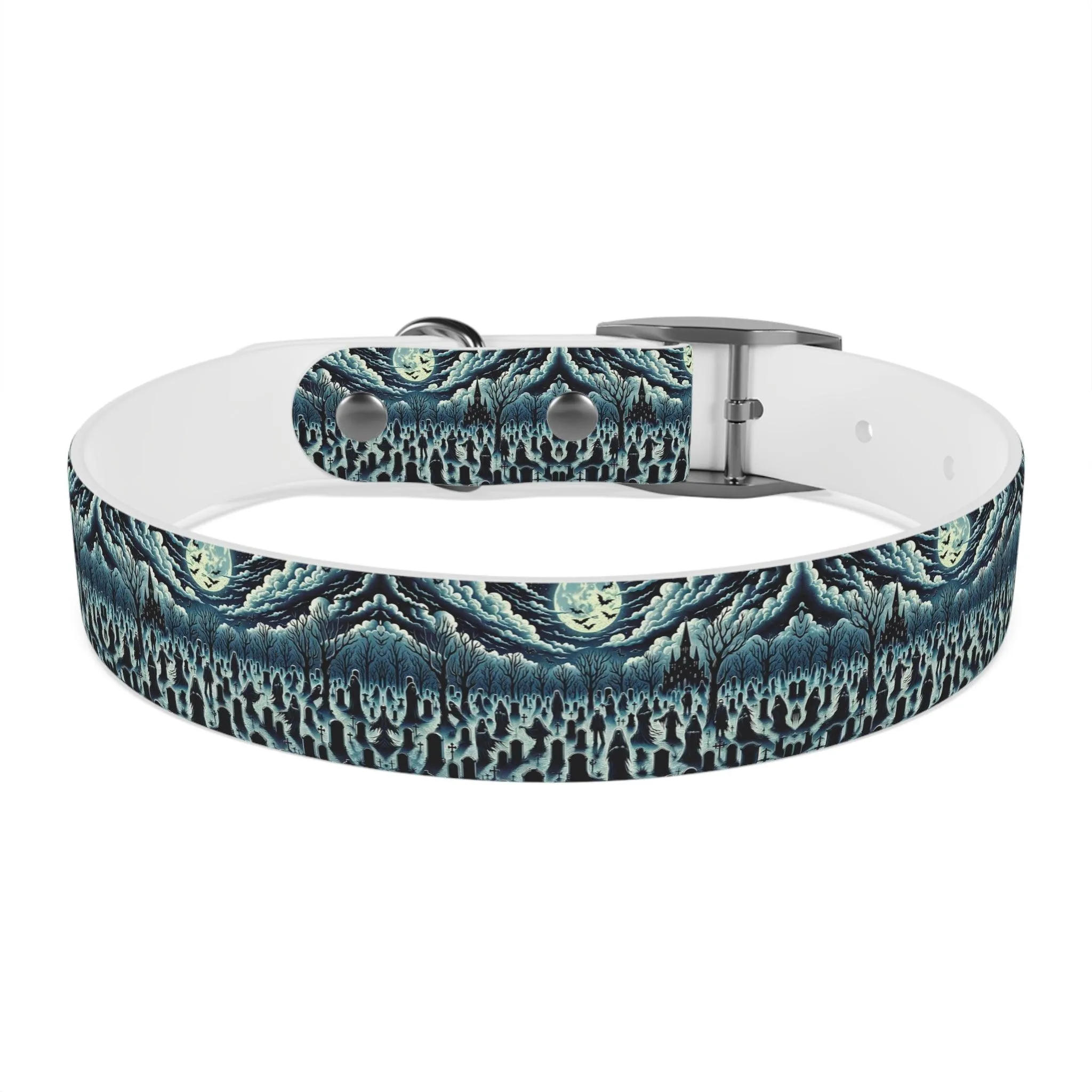 Graveyard Glow Dog Collar
