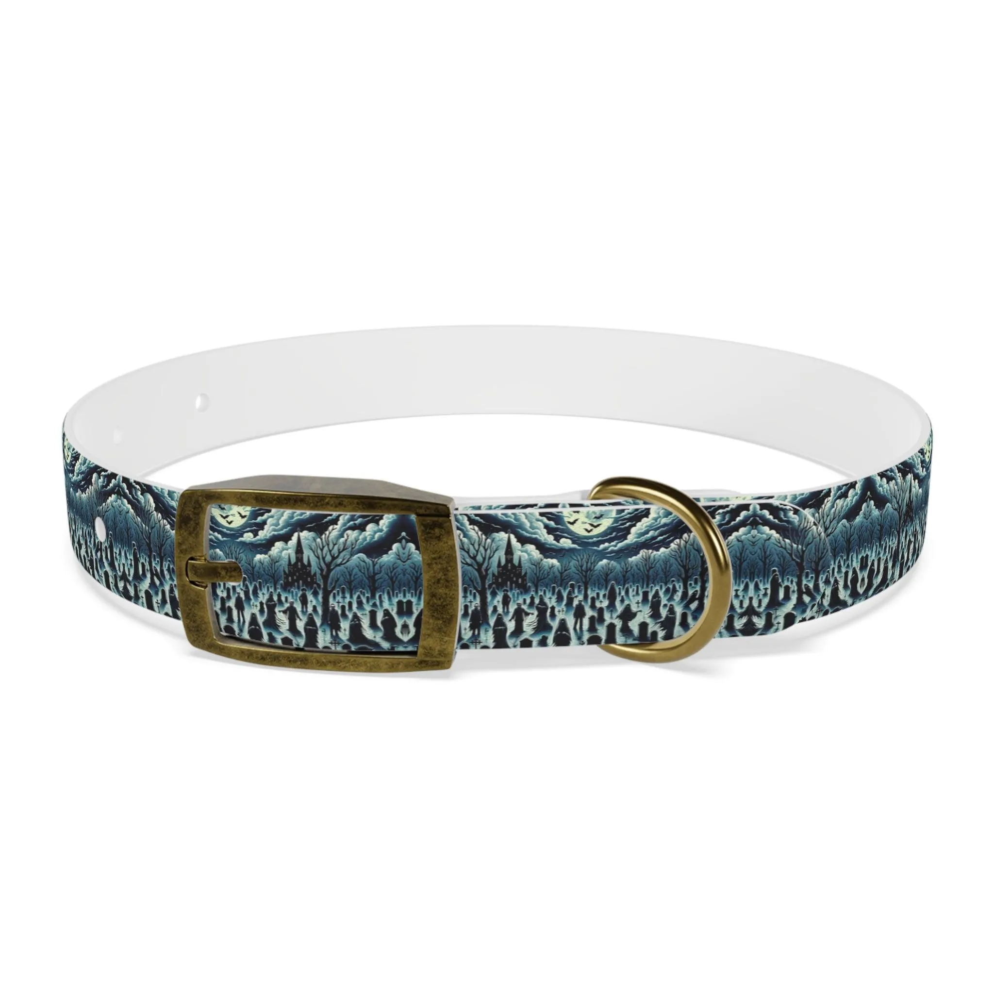 Graveyard Glow Dog Collar