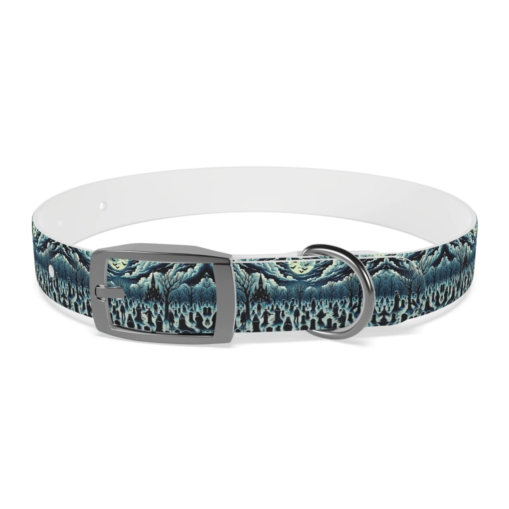 Graveyard Glow Dog Collar