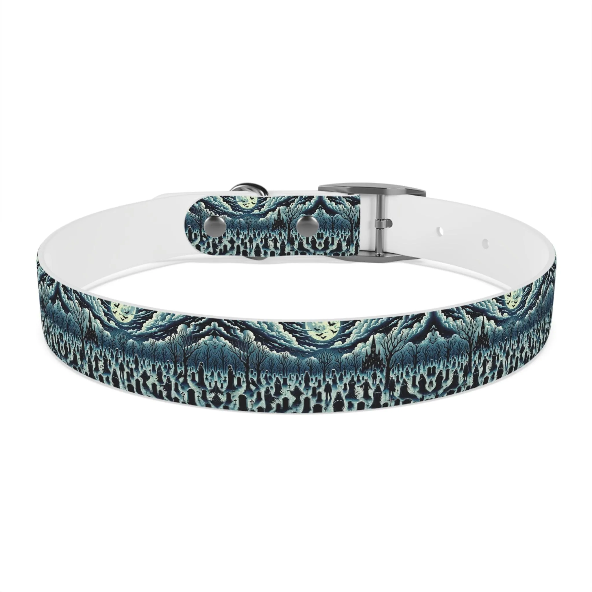 Graveyard Glow Dog Collar