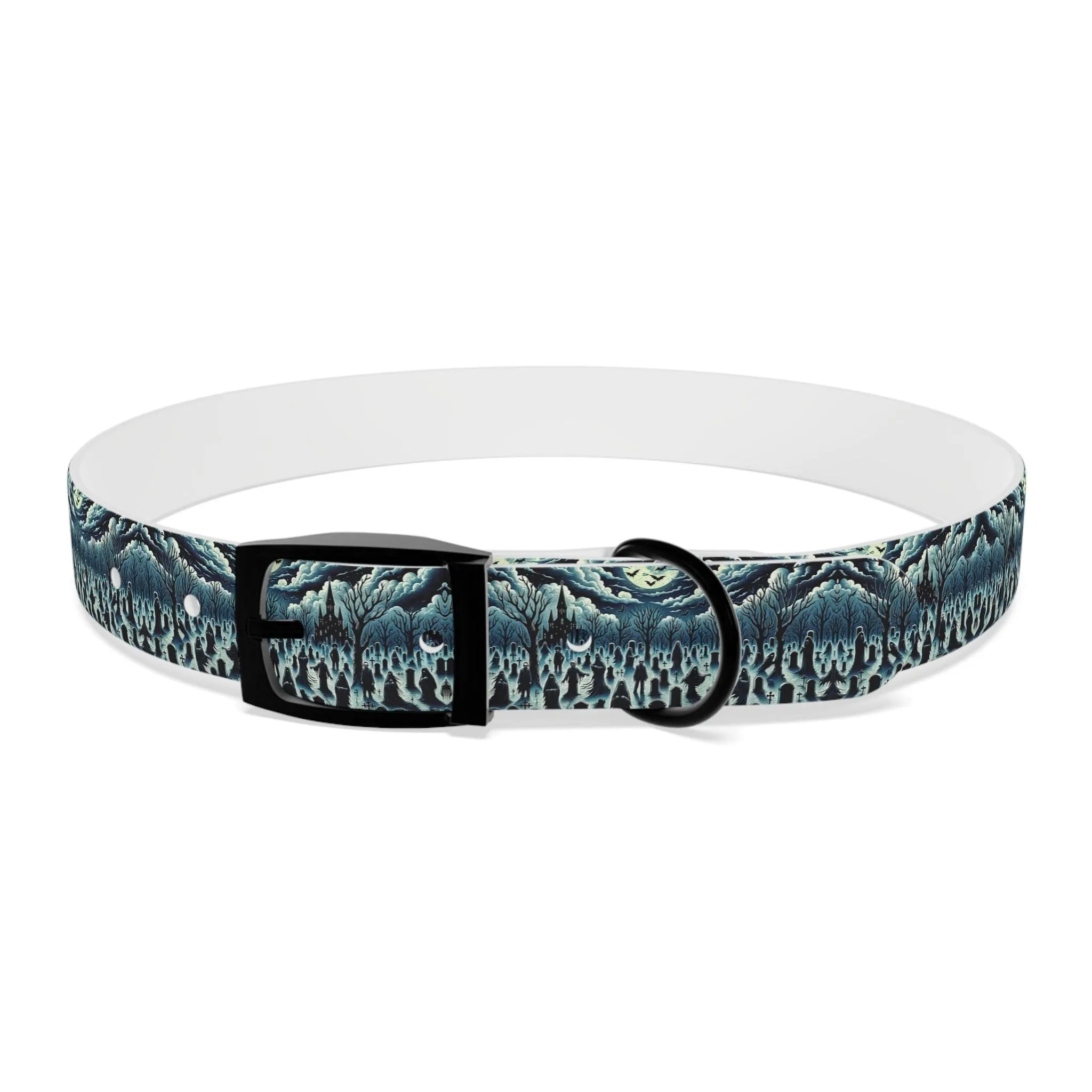 Graveyard Glow Dog Collar