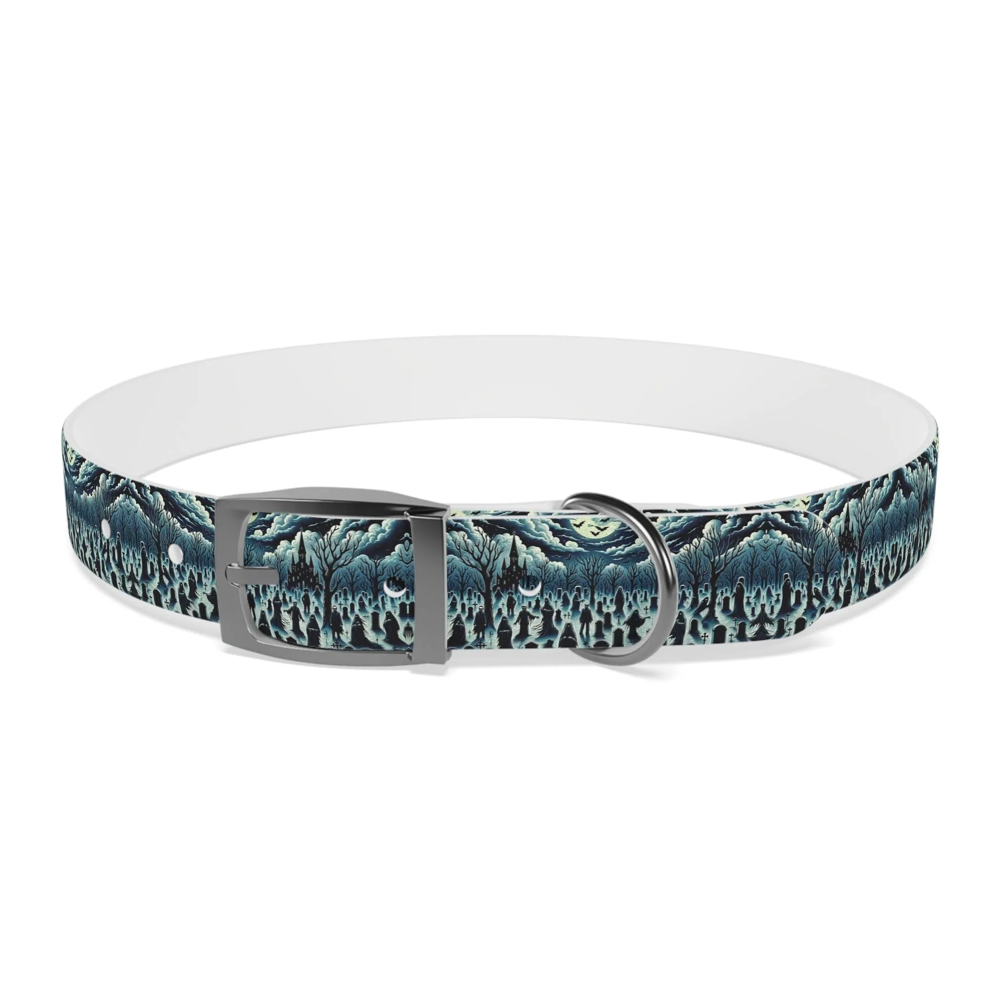 Graveyard Glow Dog Collar