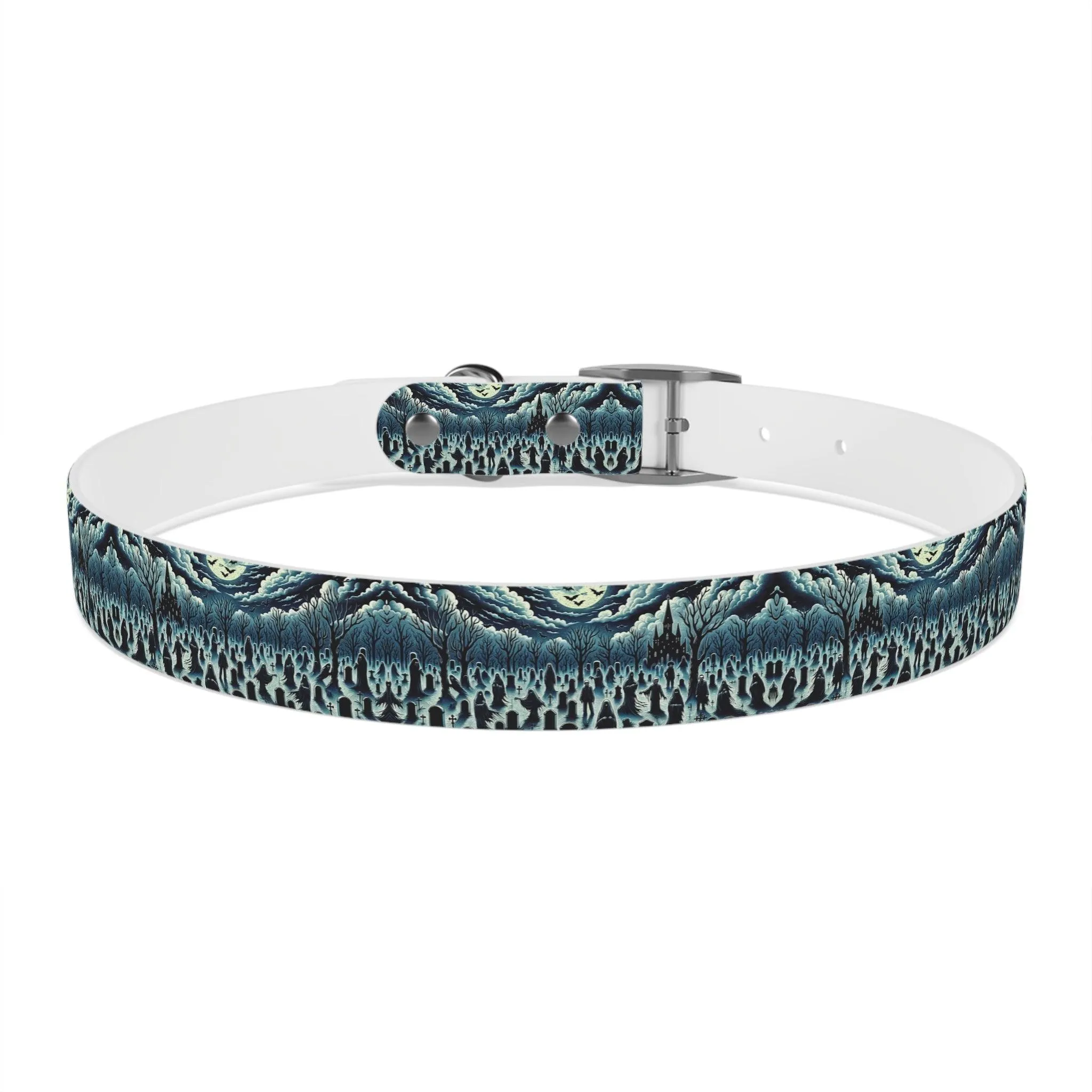 Graveyard Glow Dog Collar