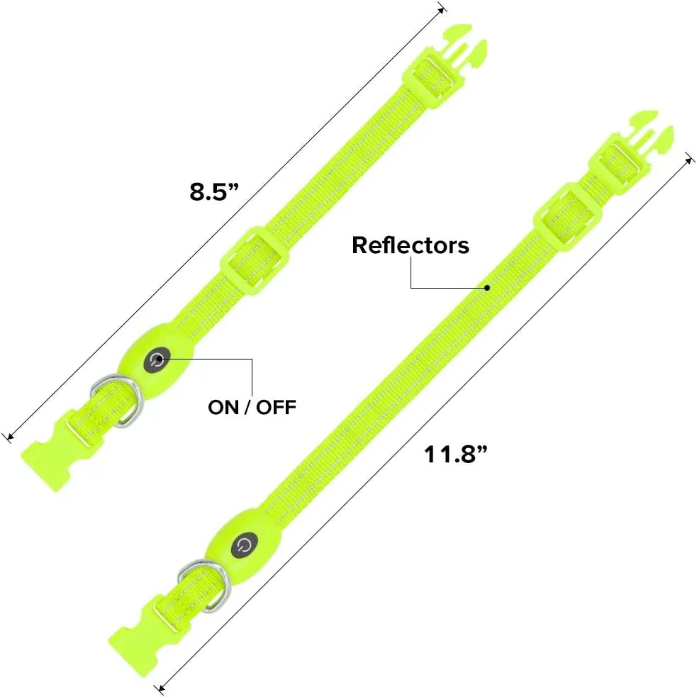 Green Glowing Cat Collar