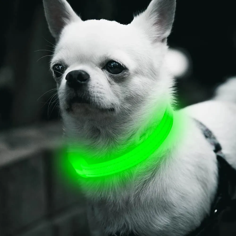 Green Glowing Cat Collar