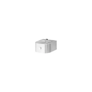 Halsey Taylor 7633007783 Contour Single Fountain Non-Filtered Non-Refrigerated FR Stainless