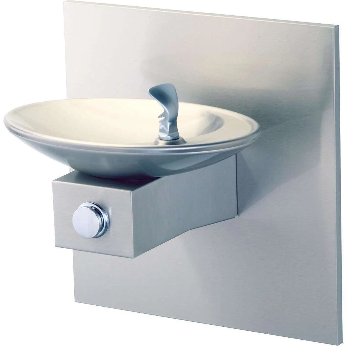 Halsey Taylor 7634008783 OVL-II Single Fountain Non-Filtered Non-Refrigerated FR Stainless
