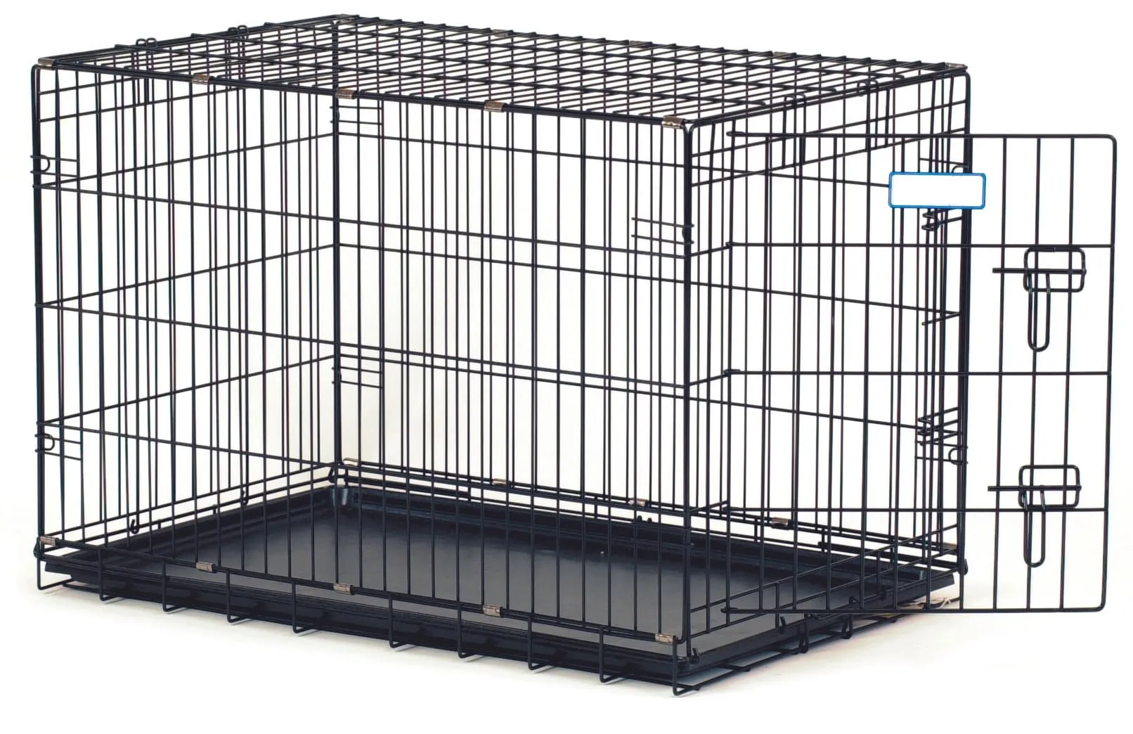 Jeffers Single Door Fold & Go Wire Dog Crate