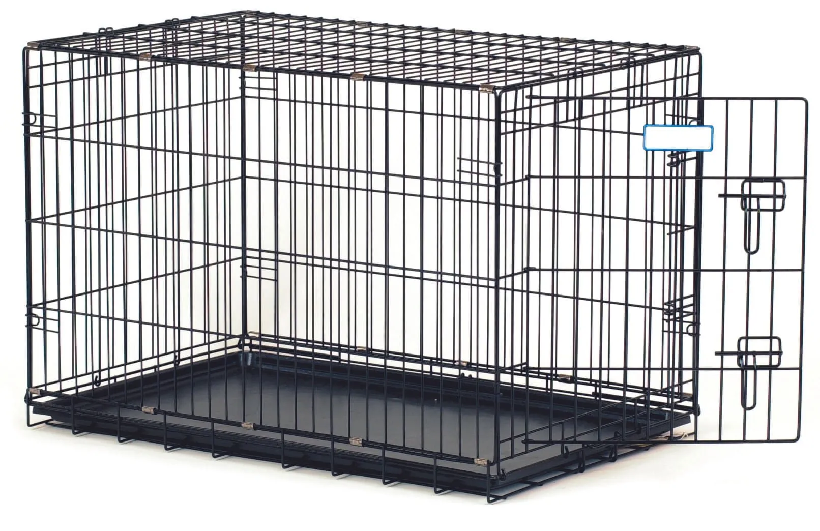 Jeffers Single Door Fold & Go Wire Dog Crate