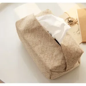 Jute Bath Wipe Cover