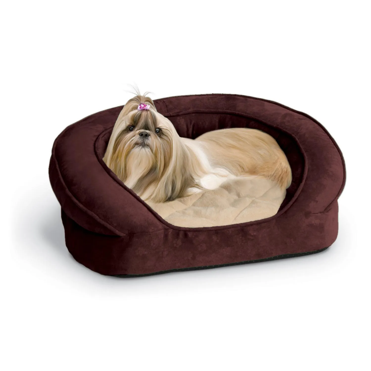 K&H Deluxe Ortho Bolster Sleeper Pet Bed