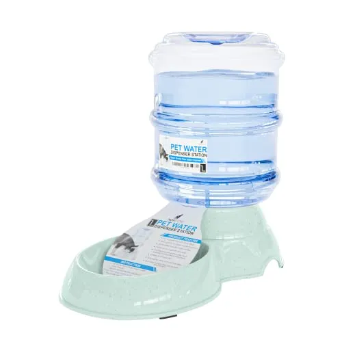Noa Store Automatic Pet Water Dispenser 1 Gallon BPA Free Cat Food Dog Feeder