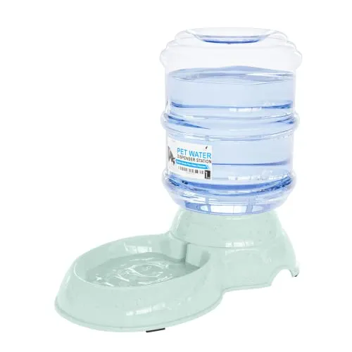 Noa Store Automatic Pet Water Dispenser 1 Gallon BPA Free Cat Food Dog Feeder
