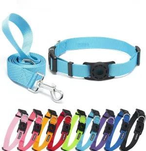 Nylon Dog Collar with Safety Locking Buckle