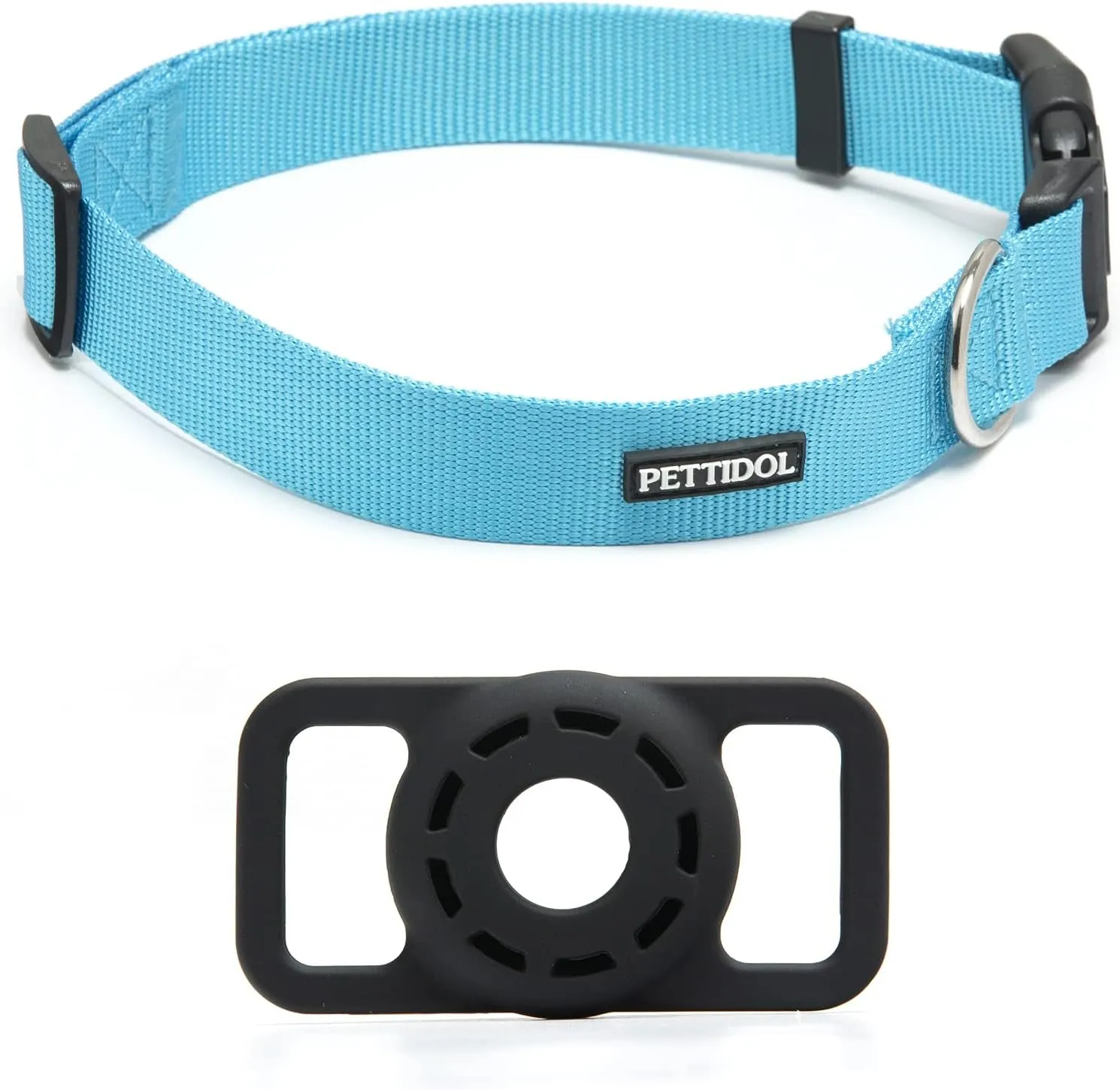 Nylon Dog Collar with Safety Locking Buckle