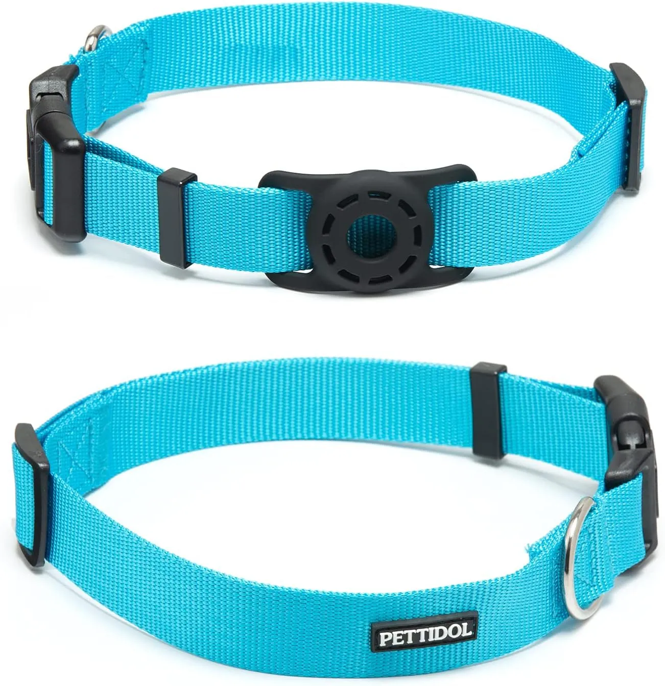 Nylon Dog Collar with Safety Locking Buckle