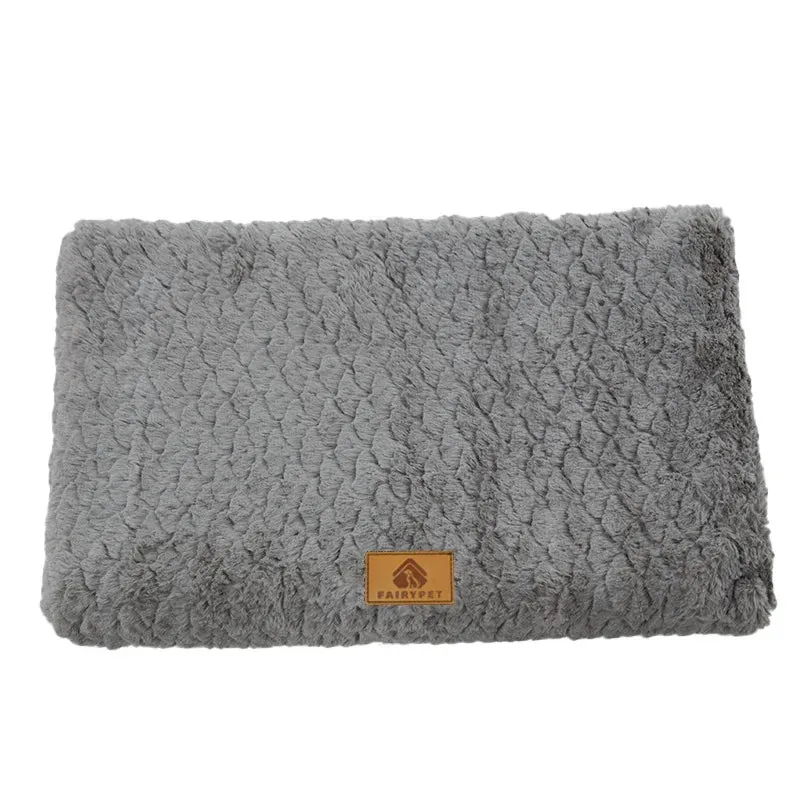 Orthopedic Dog Bed with Plush Cover – Comfort & Support